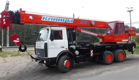 Аренда автокрана 25 тонн в Минске