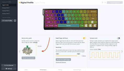 adjust  actuation point wooting store knowledge base