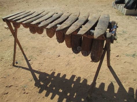 Zambian Xylophone Stock Photo Image Of Instrument Gourds 57226528