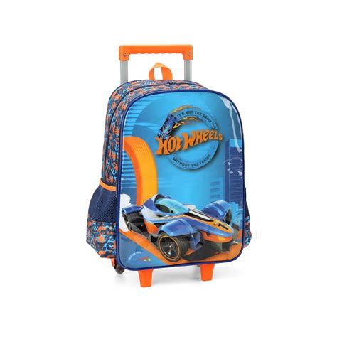 Mochila De Rodinha Hot Wheels Luxcel