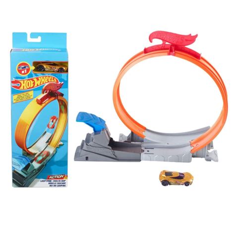 Pista Hot Wheels Acrobacias Rei Do Looping E Carrinho Mattel Em Promo O Ofertas Na Americanas