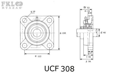 UCF 308 Подшипниковый узел
