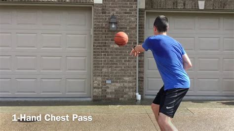 1 Hand Chest Pass Youtube