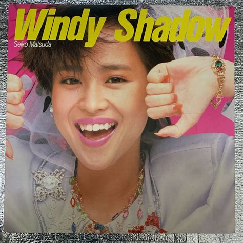 【やや傷や汚れあり】再生良好 美盤 松田聖子 Windy Shadow Seiko Matsuda Lp レコード 28ah1800