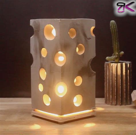 DIY Concrete Lamp : 4 Steps (with Pictures) - Instructables