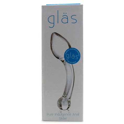 Glas Pure Indulgence Anal Slider Glass Dildo Naughty But Nice
