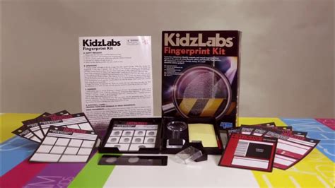 Kidzlabs Fingerprint Kit By 4m Youtube