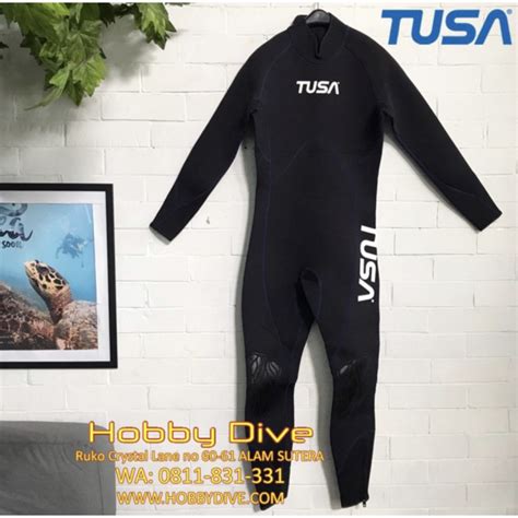 TUSA Wetsuit 3 5MM Long TFS 35 Scuba Diving Alat Diving