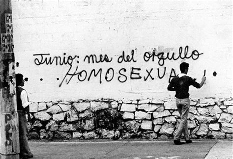 Hace 42 años las paredes ya mostraban el orgullo gay Anodis
