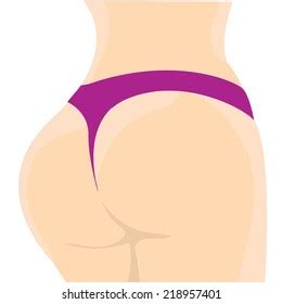 Sexy Woman Ass Vector Illustration Stock Vector Royalty Free 281644634 Shutterstock