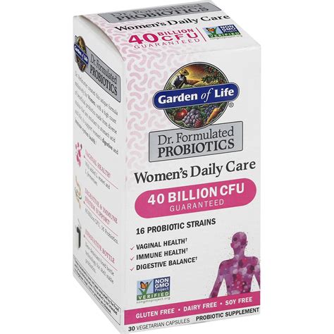 Garden Of Life Dr Formulated Probiotics Womens Daily Care 30 Ct Shipt