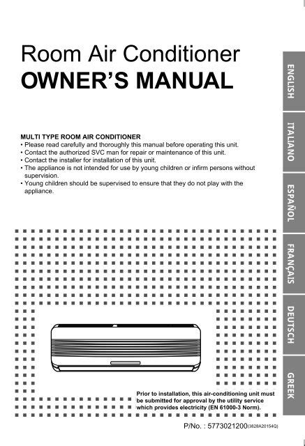 Comfort Aire Mini Split Service Manual