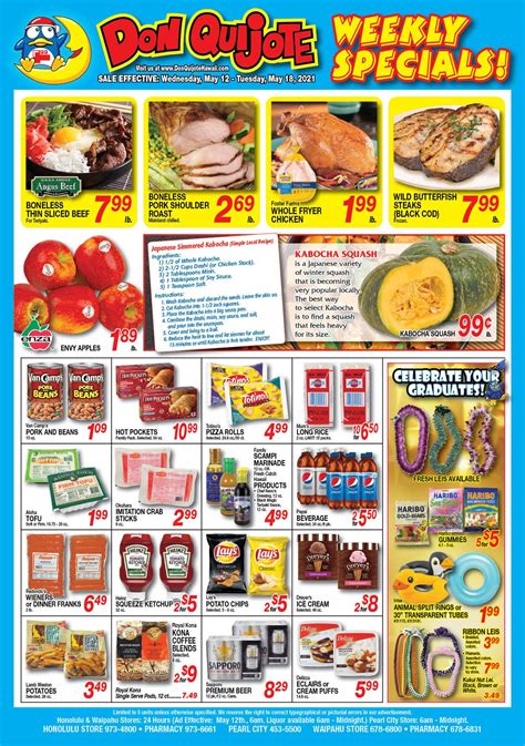 Don Quijote Hawaii Ad Circular - 05/12 - 05/18/2021 | Rabato