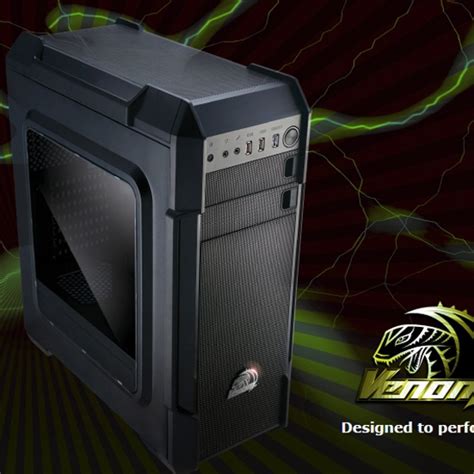 ПК-корпус Akasa Venom LX представлен в версиях с окном и без