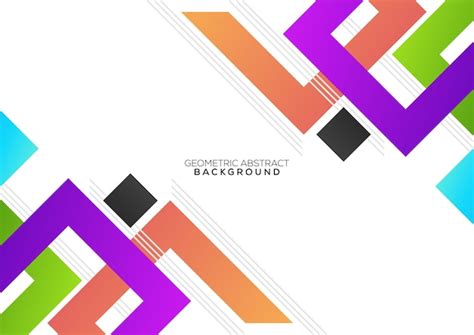 premium vector geometric modern background abstract design