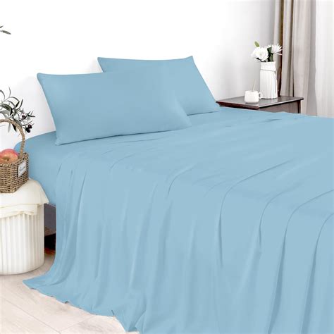 HENGWEI Bamboo Cooling Sheets For Hot Sleepers Cooling Queen Sheets 100 Viscose From Bamboo