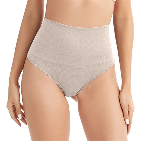 Xzhgs White Lingerie Plus Size High Waist Pants Waist Body Sculpting