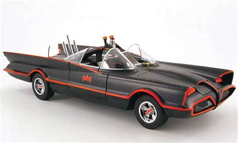 Miniature Batmobile 1966 1 18 Hot Wheels Elite Serie Tv Batman Voiture Miniature