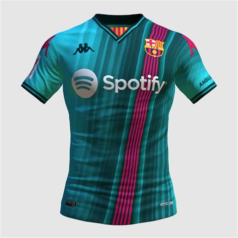 FC Barcelona X Kappa Away Concept FIFA Kit Creator Showcase