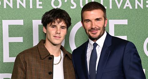 David Beckham Son Cruz Attend Premiere Of Ronnie Osullivans