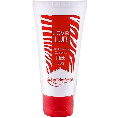 Lubrificante Corporal Love Lub Hot g La Pimienta Cosméticos Vega Love