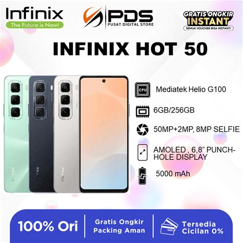 Jual Infinix Hot Gb Mediatek Helio G Layar Ips Lcd Hz Baterai Mah