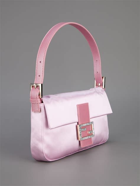 Lyst Fendi Baguette Shoulder Bag In Pink