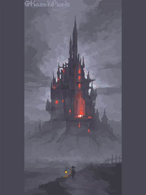 One Of My Biggest Pixel Art Works Yet Rcastlevania