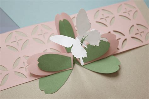 Открытки в технике киригами on Behance