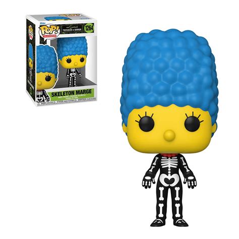Pop Funko 1264 The Simpsons Skeleton Marge Mcfly ColecionÁveis