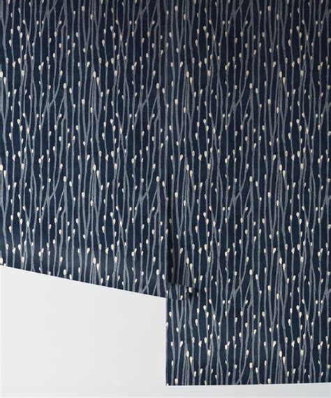 Pussy Willow Wallpaper Abstract Botanical Wallpaper Milton King