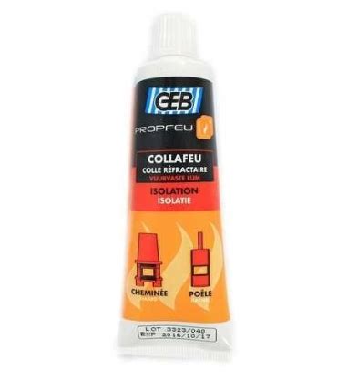 Клей огнеупорный GEB Collafeu (50 г.) для фиксации изоляционных ...