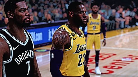 Brooklyn Nets Vs Los Angeles Lakers Nba K P Fps Pc