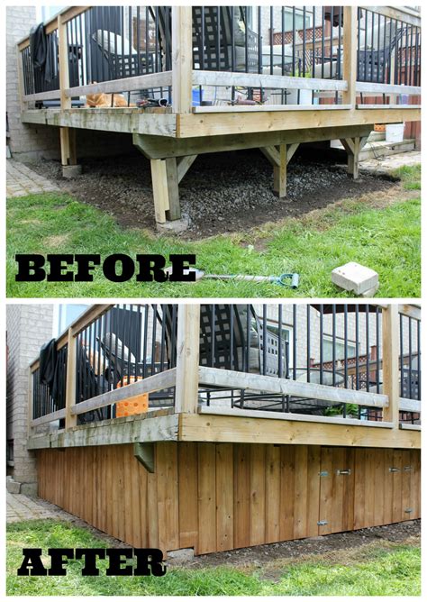Enclosing Under A Deck • Decks Ideas