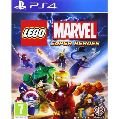 LEGO Marvel Super Heroes - Ps4 - Powermaxx.no