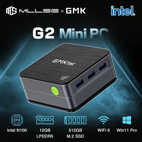 Gmktec G Mini Pc Windows Pro Alder Lake N Intel Th Ddr Gb