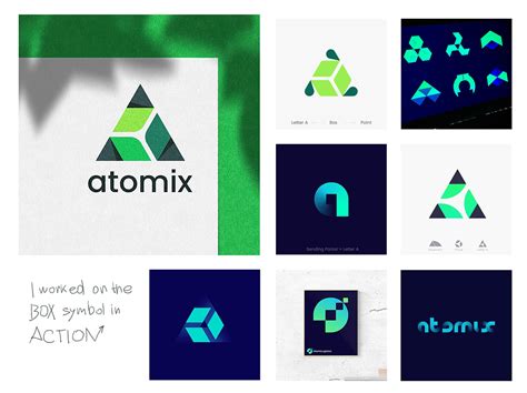 atomix  behance