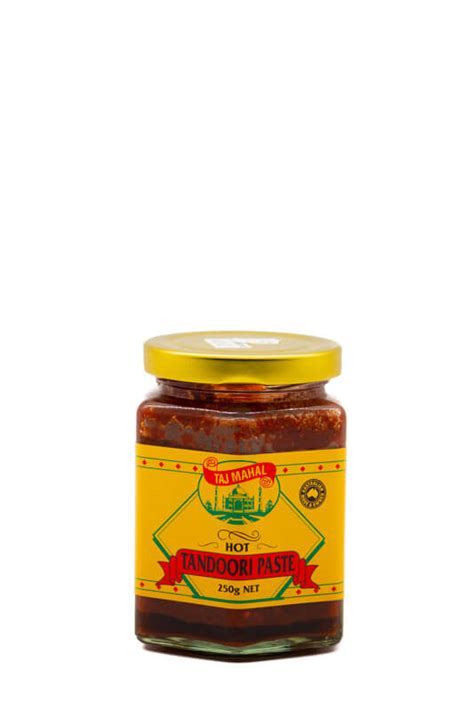Taj Mahal Hot Tandoori Paste Kate Foods
