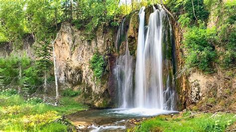 Spearfish Falls Trail In South Dakota Leads To A Gorgeous Waterfall