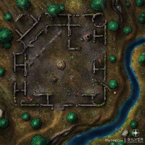 Ruined Fort [Art] : r/DnD