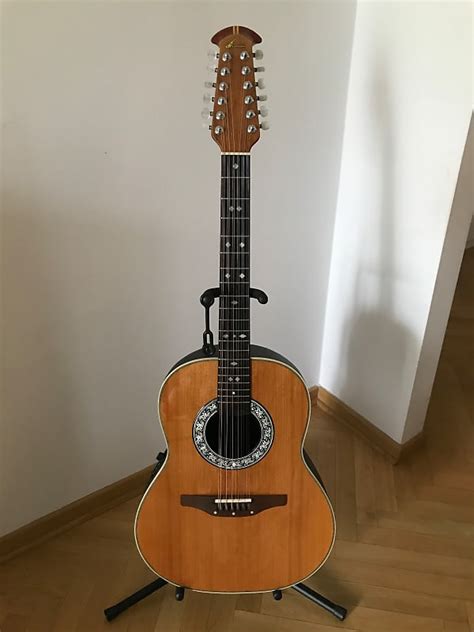 Ovation 1755 Custom Balladeer 1990 Natural | Reverb UK