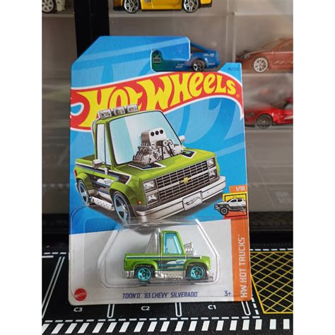 Hot Wheels Toond 83 Chevy Silverado Shopee Philippines