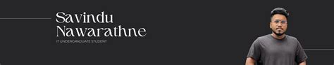 savindu nawarathne uiux designer  pitakotte sri lanka behance