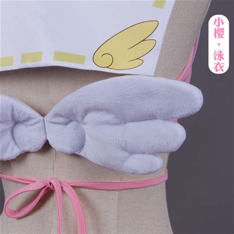 Cardcaptor Sakura Cosplay Kinomoto Tomoyo Princess Swimwear Female Anime Bikini AnimeWare