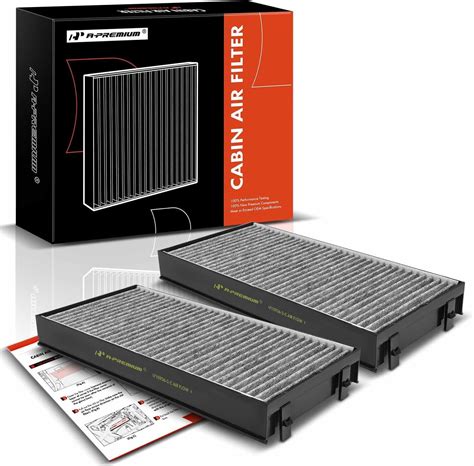 Amazon A Premium Pc Cabin Air Filter With Activated Carbon