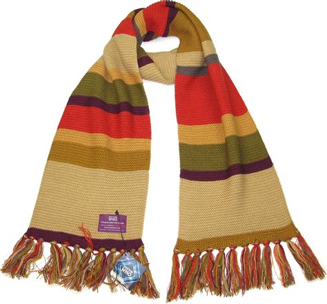 Amazon.com: Doctor Who Fourth Doctor (Tom Baker) Shorter Scarf