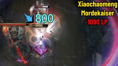 Xiaochaomeng His Mordekaiser DESTROYING Super Server 1000LP YouTube