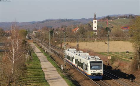 VT 502 und 506 als BSB88469 (Waldkirch-Freiburg(Breisgau) Hbf) bei ...