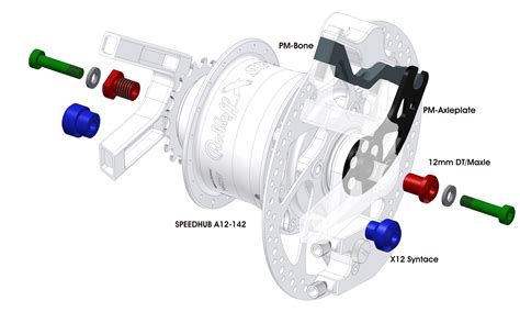 Rohloff SPEEDHUB 500/14 - A12: Rohloff für Steckachse
