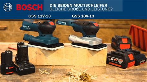 GSS18V-13 und GSS12V-13 - Gleiche Leistung trotz unterschiedlicher ...